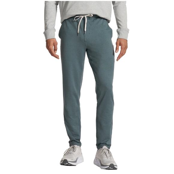 VUORI Ponto Performance Pants Lake Heather Blue Sz M {HH43} - Picture 1 of 7